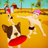 沙滩飞盘3D游戏中文版