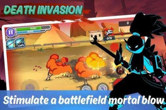 火柴人死亡入侵最新版v1.0
