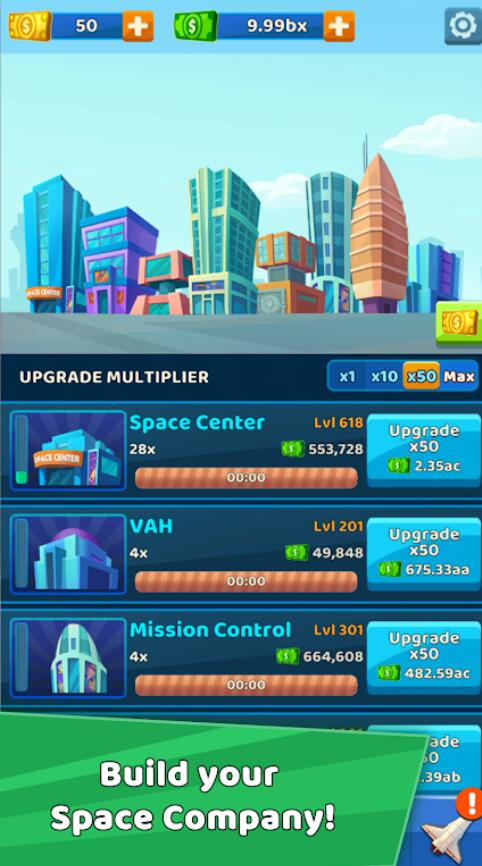 闲置太空竞赛最新版v1.2.34
