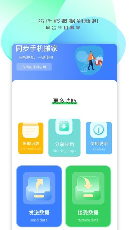 手机互传数据换机助手软件安卓版v2.1.1
