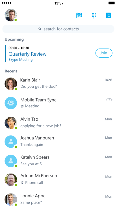 skype安卓手机版v8.15.0
